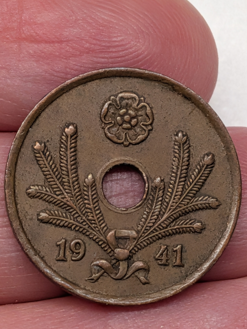💙4/20 Finnish Coin 10 Pennia 1941
